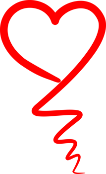 Red love Valentine png