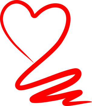 Red heart so hot png