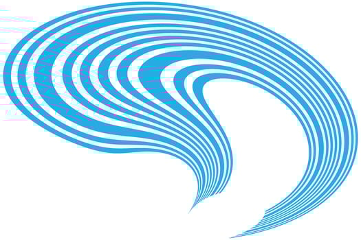 simple abstract sky color creative geometric wavy line pattern vector