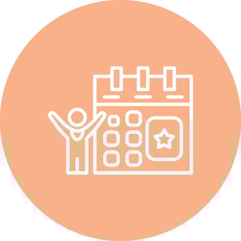 Timeline Smart UI Graphic vector