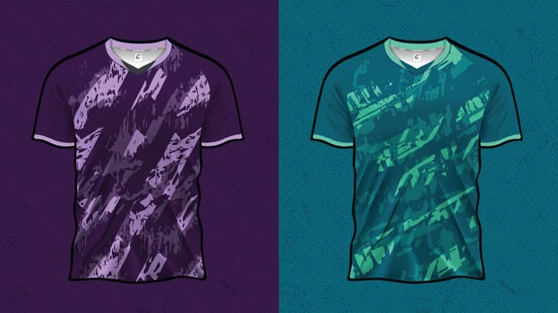 Modern Soccer Jersey Template for Custom Sportswear vector