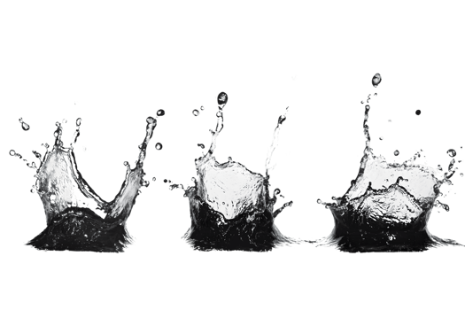 3 Water Splashes png