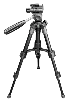 Mock up black tripod png