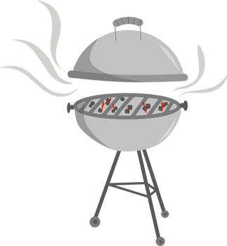 Barbecue Grill clipart drawing png