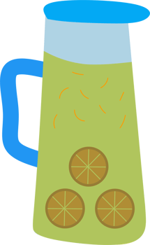 Lemon juice clipart drawing png