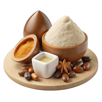 Shea Nut Powder, Oil Seeds Natural Beauty Ingredients png