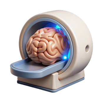 Brain Scan Medical Imaging of the Human Brain png