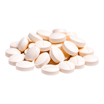 White Pill Tablets Piled for Medical Use or Illustration png