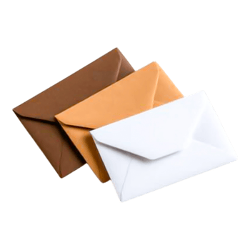 Assorted Colorful Envelopes for Mailing and Stationery Use png