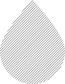 Diagonal stripe seamless pattern. Geometrical backdrop. Seamless texture isolated on white background in Water drop shape vector