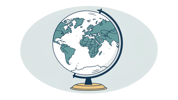 Glitched Globe Digital World, Global Issues, Data Streams png