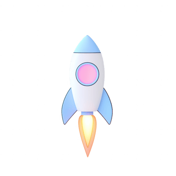A modern rocket design ready for a futuristic space launch. png