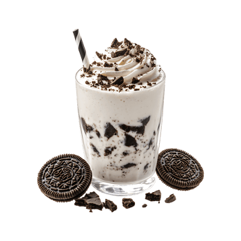 Oreo Cookie Ice Cream Shake png