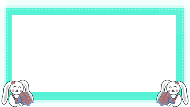 frame background decorated with blue frame, cute rabbit with a bouquet of flowers png