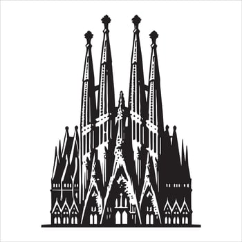 Iconic Landmark Artwork for Creative Inspiration vector