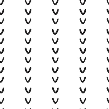 Scandinavian monochrome arc, seamless pattern vector