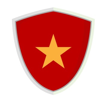 national flag shield copy vector