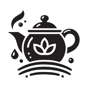 Tea Pot Silhouette Vectors Ideal for Digital Art and Web Graphics