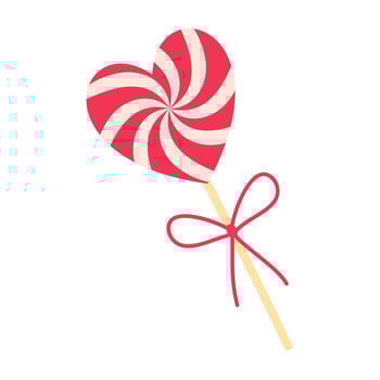 Valentines Day Themed Icons Flat Illustration vector
