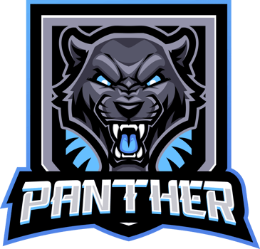 Panther head esport mascot png