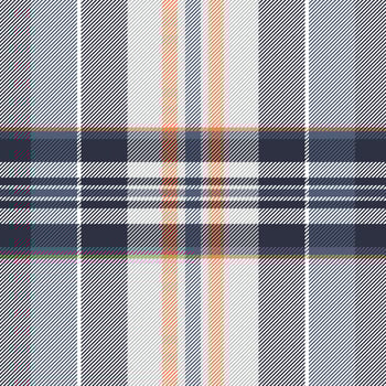 Outside seamless fabric, femininity textile check pattern. Quilt texture plaid background tartan in white and dark colors. vector