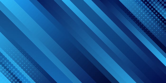 Dark blue modern dynamic background with halftone. Gradient futuristic wallpapers with diagonal stripes vector