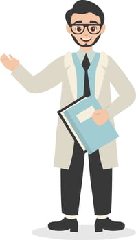 Young Doctor Specialist vector