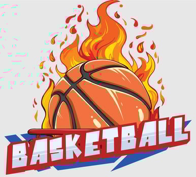 Basketball logo for your design vector