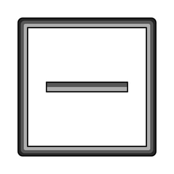 illustration of Dry flat symbol vector