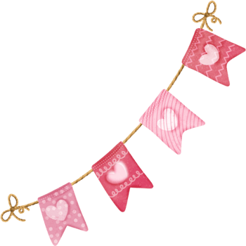 Valentine flag love Artwork png