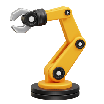 robotic hand 3d icon png