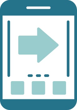 Arrow Two Color Sample Icon vector