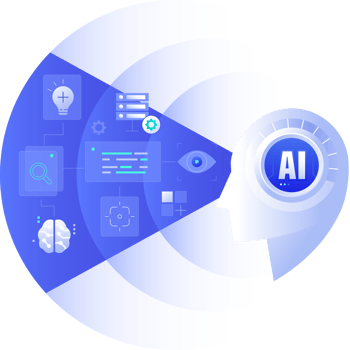 Agentic AI Workflow Automation, Artificial intelligence AI driven decision-making concept illustration clipart png