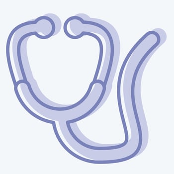 Icon Medical Examination. related to Healthcare symbol. two tone style. editable vector