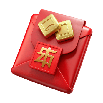 Traditional Chinese Red Envelope Design png