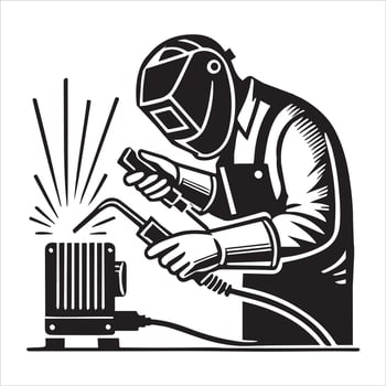 Welding Metal Design for Experts vector