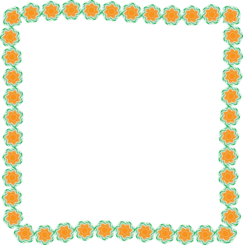 Frame border for Independence day or Republic day decoration png