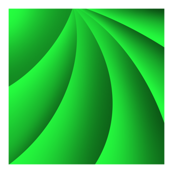 Gradient Green abstract background with lines. png