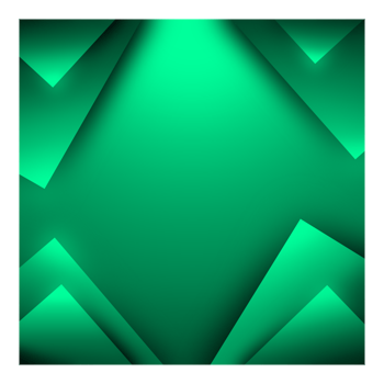 abstract green background with triangles. png