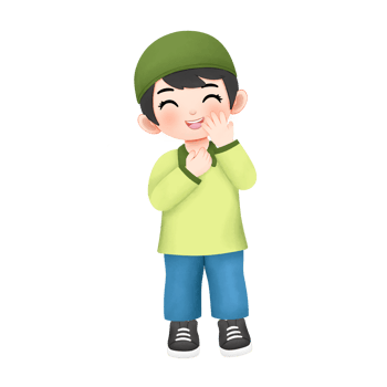 happy kid greeting ramadan, laughing gesture png