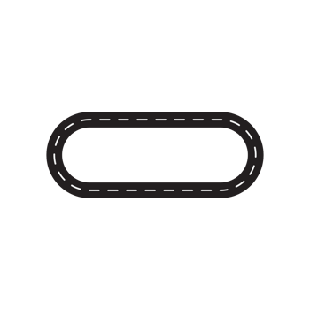 Playful Road Shape Graphics png