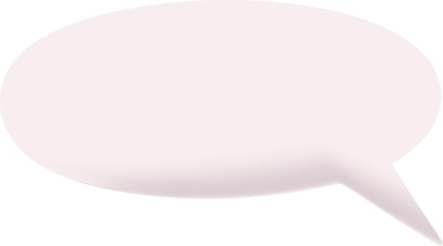 Blank Speech Bubble Graphic vector