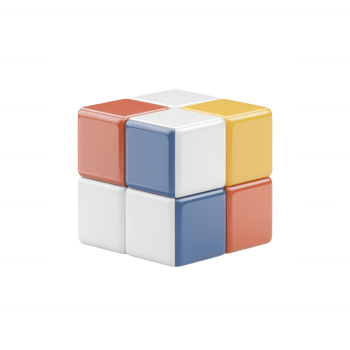 Colorful cube puzzle designed for cognitive development and entertainment. png