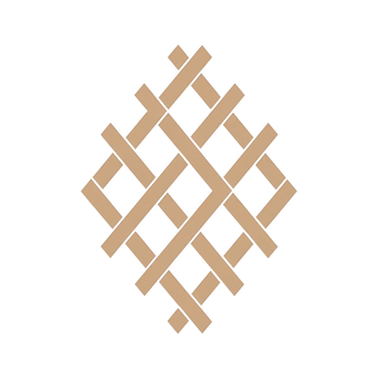 Intricate geometric pattern in beige, ideal for backgrounds and design projects. png