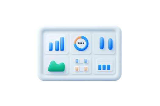 A sleek digital dashboard featuring various graphs, charts, and indicators for data visualization and analysis. png