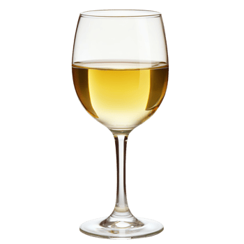 Elegant Glass of White Wine for Celebratory Occasions png
