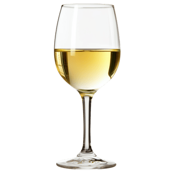 Elegant Glass of White Wine Perfect for Special Occasions png