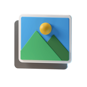 Picture 3D illustration png