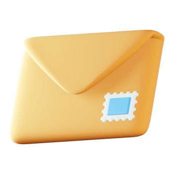 Envelope 3D illustration png
