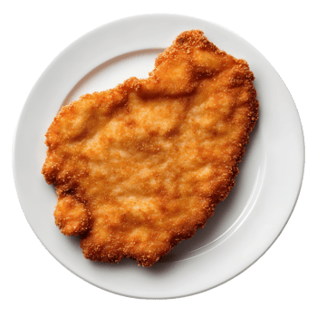 Golden fried tonkatsu, crispy breaded pork cutlet png